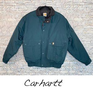 Carhartt Jacket | Snap/Zip up Quilted Lining | Large